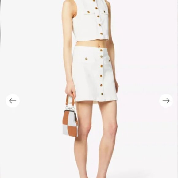 Reformation Dresses & Skirts - REFORMATION: Cher Denim Two Piece Set SIZE 4